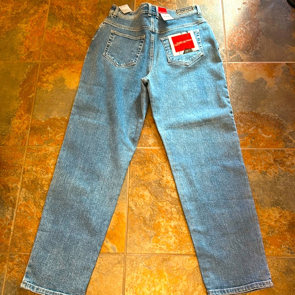 NWT NEW GLORIA VANDER BLUE JEANS 12 S women’s comf lycra!